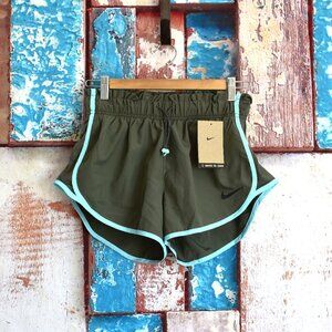 Women's Nike Dri-FIT Tempo Running Shorts 3" Inseam SMALL Twilight Marsh NEW